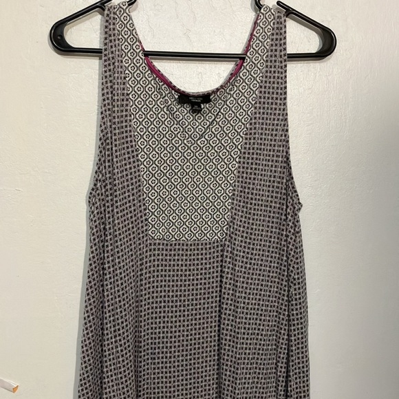 Simply Vera Vera Wang boho lightweight Sleeveless Sundress M - Picture 4 of 10